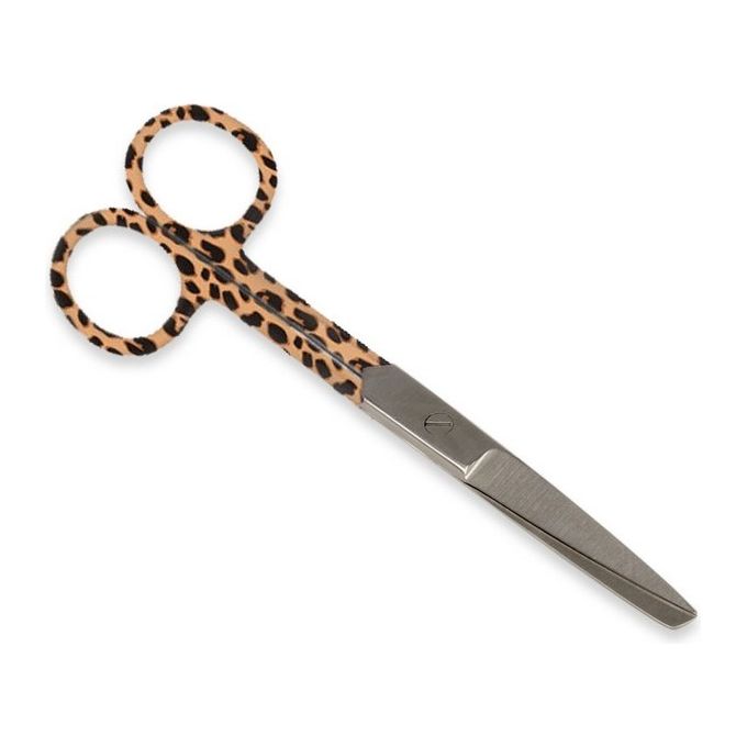 Forbici Rette Punte Alterne - Fantasia Leopardo - 14 Cm 1 pz.
