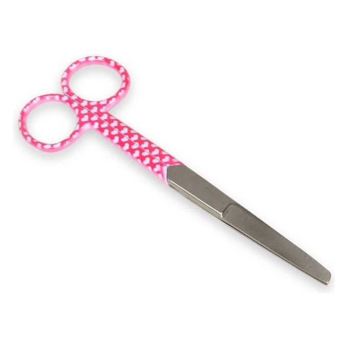 Forbici Rette Punte Alterne - Fantasia Cuori - 14 Cm 1 pz.