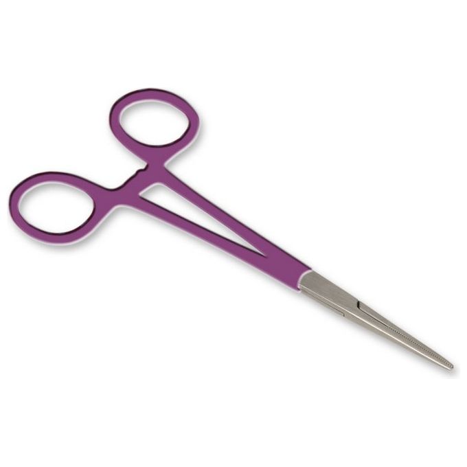 Pinza Emostatica Retta - Anelli Viola - 16 Cm 1 pz.