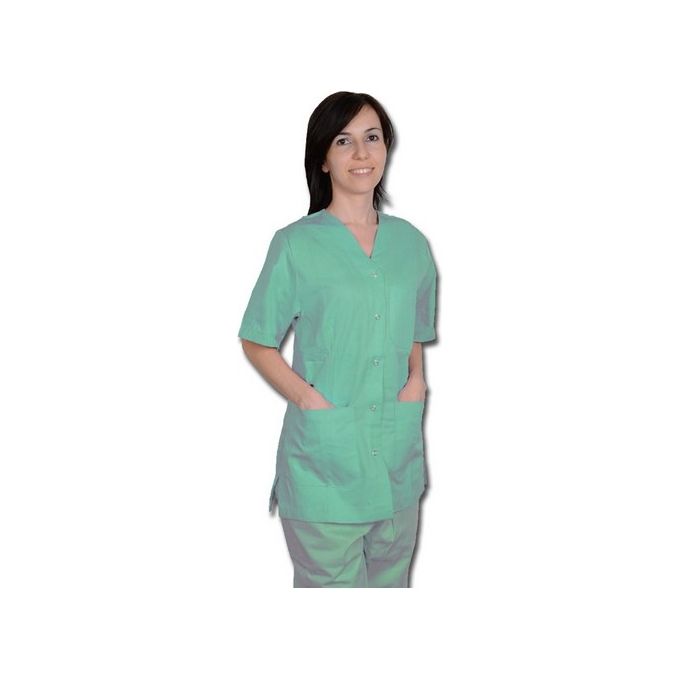 Casacca Con Automatici - Donna S - Verde 1 pz.