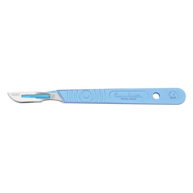 Bisturi Swann-Morton Lama Inox N.20 - Sterile conf. 10 pz.