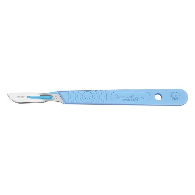 Bisturi Swann-Morton Lama Inox N.21 - Sterile conf. 10 pz.