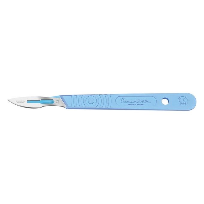 Bisturi Swann-Morton Lama Inox N.23 - Sterile conf. 10 pz.