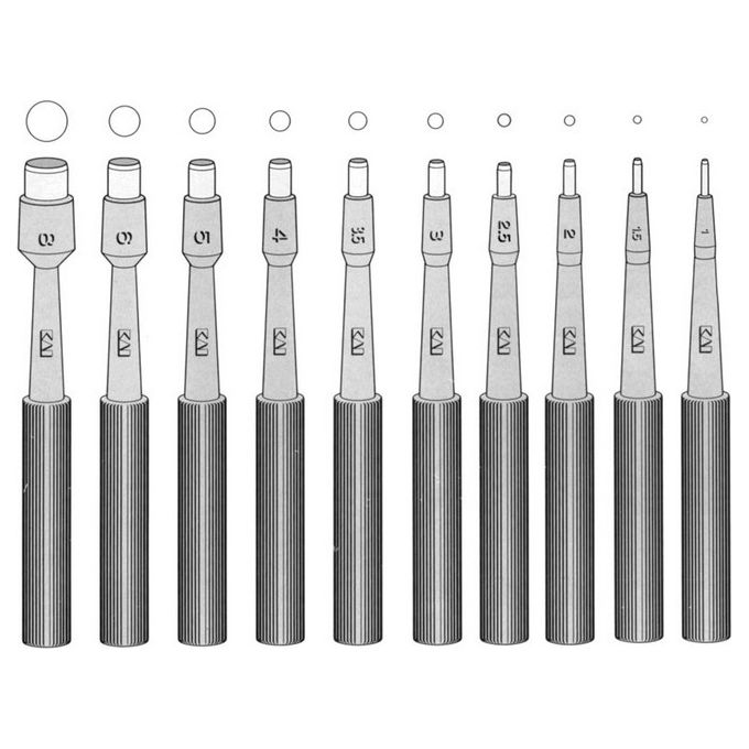 Curette Biopsia-Punch Diametro 4 Mm conf. 20 pz.