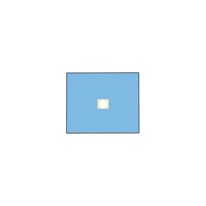Telo Chirurgico 75X90 Cm Con Foro Diam. 10 Cm conf. 75 pz.