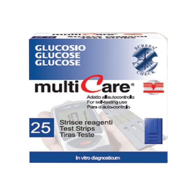 Strisce Glicemia Per Multicare conf. 50 pz.