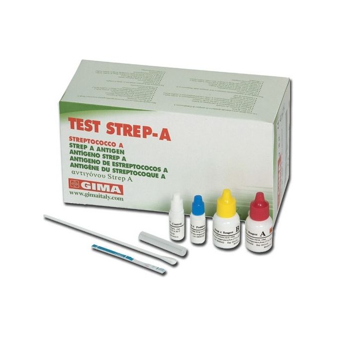 Test Strep-A - Streptococco - Striscia conf. 25 pz.
