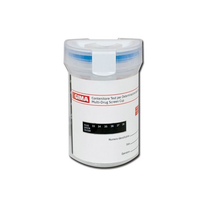Cup Test Droghe - 7 Parametri + Adulteranti conf. 25 pz.
