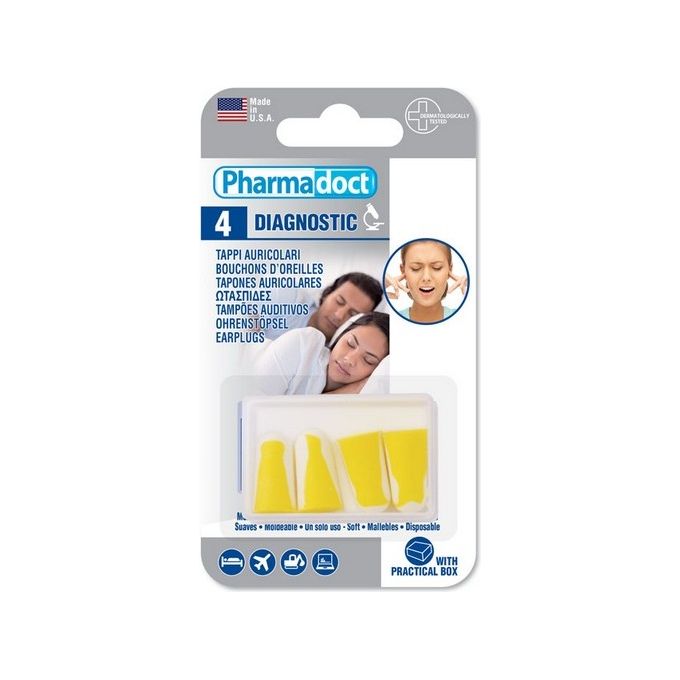 Tappi Auricolari Morbidi - Conf. Da 12 Blister Da 4 Pezzi 1 cartone