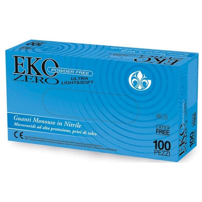 Guanti Nitrile - Leggeri - Medi conf. 100 pz.