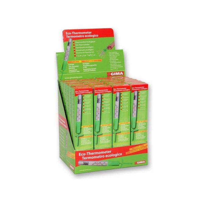 Espositore Termometro Ecologico Con Shaker conf. 24 pz.