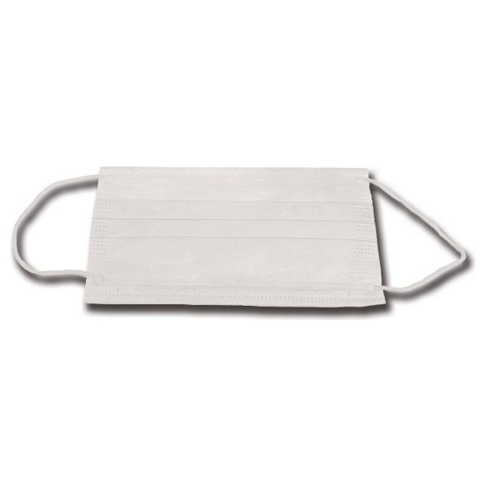 Mascherina 3 Veli Pediatrica - Bianca Con Elastici conf. 1000 pz.