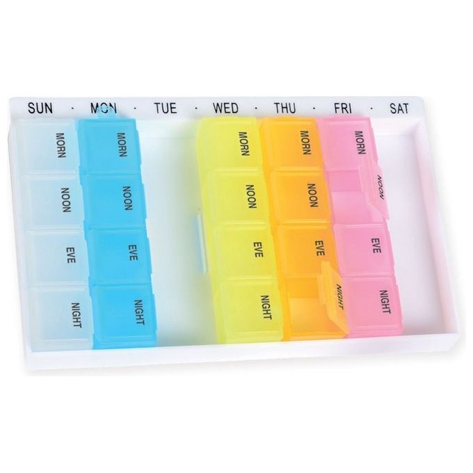 Portapillole Settimanale X4 Easy - Spagnolo 1 pz.