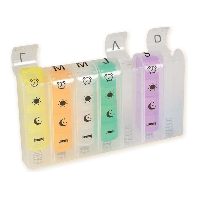 Portapillole Settimanale X4 Spring - Francese 1 pz.