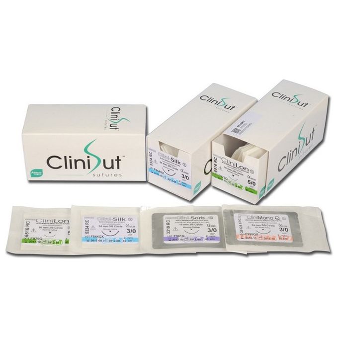 Sutura Clininy Gauge 5-0 Ago 16 Mm conf. 12 pz.