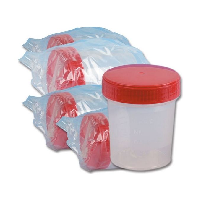 Contenitore Urine 120 Ml - Camera Bianca Iso8 conf. 250 pz.