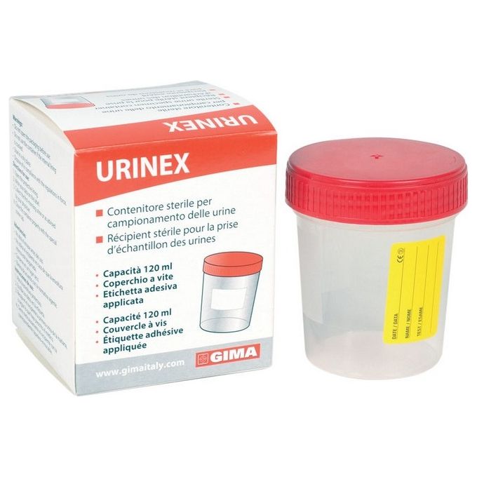 Contenitore Urine 120 Ml - Scatola Singola conf. 100 pz.