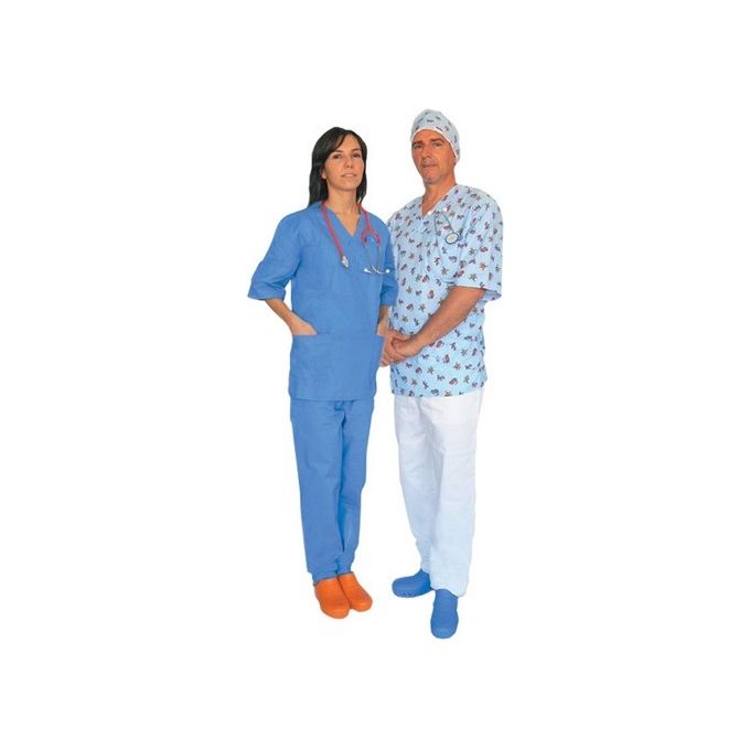 Casacca Cotone - Celeste Fantasy - S 1 pz.