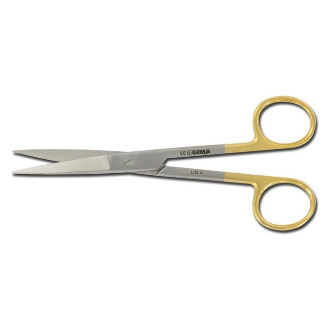 Forbici Rette C.T. Punte Acute - 14,5 Cm 1 pz.