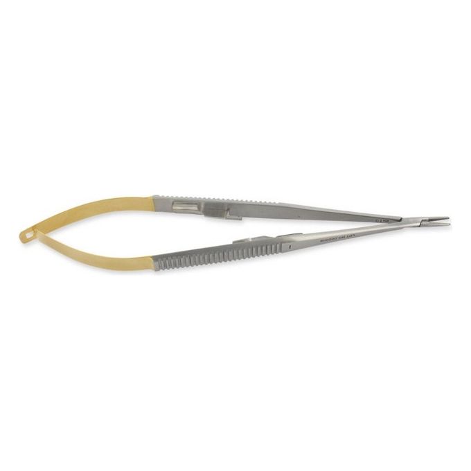 Porta Aghi Castroviejo C.T. Retto - 18 Cm 1 pz.