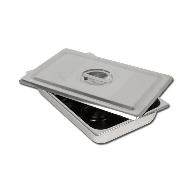 Vassoio+Coperchio Inox 306X196X50 Mm 1 pz.
