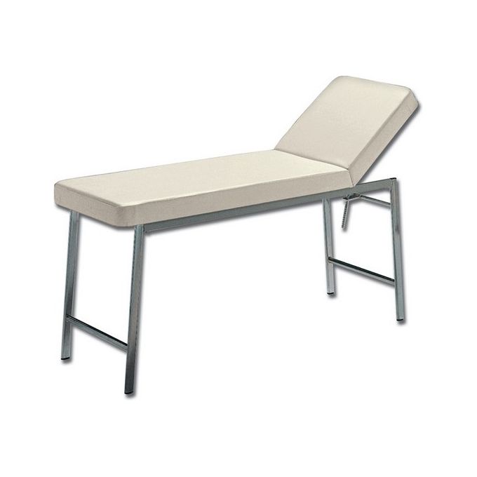Lettino Classico Visita - Cromato - Beige 1 pz.