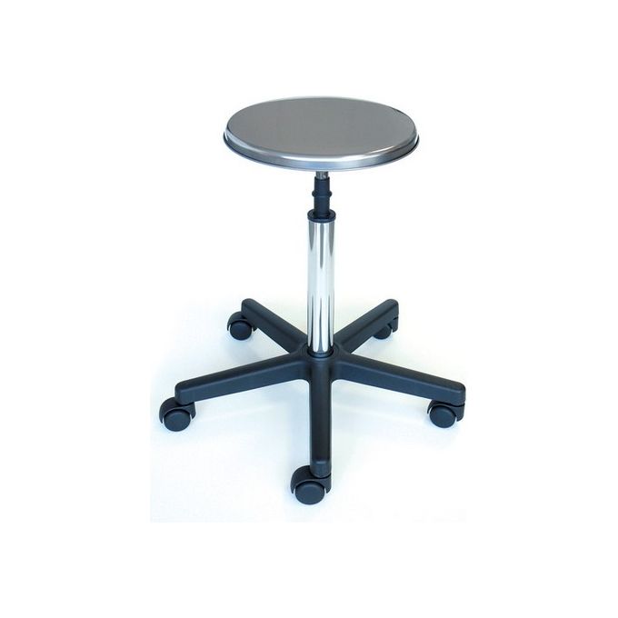Sgabello Inox - Con Ruote 1 pz.