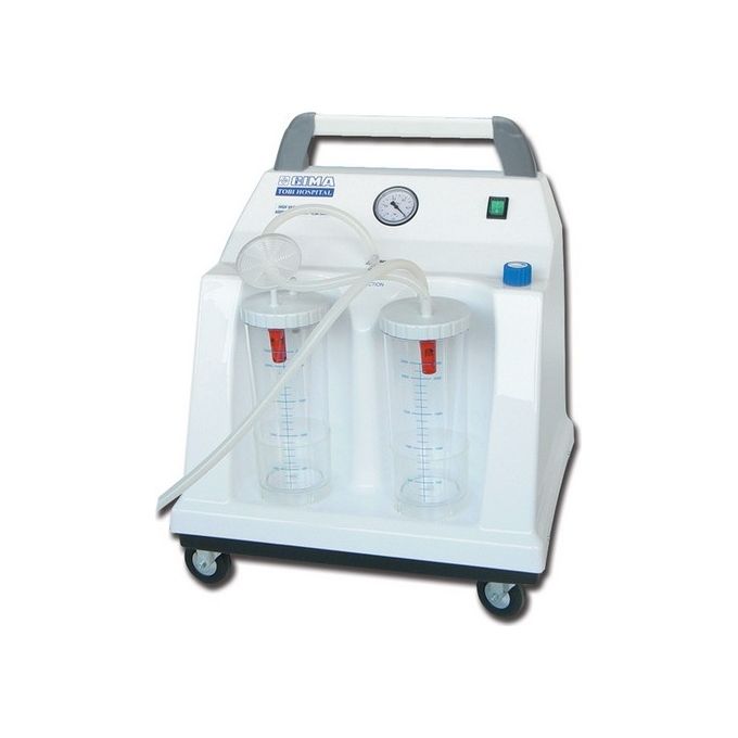 Aspiratore Tobi Hospital-2 Vasi 2L. + Pedale 1 pz.