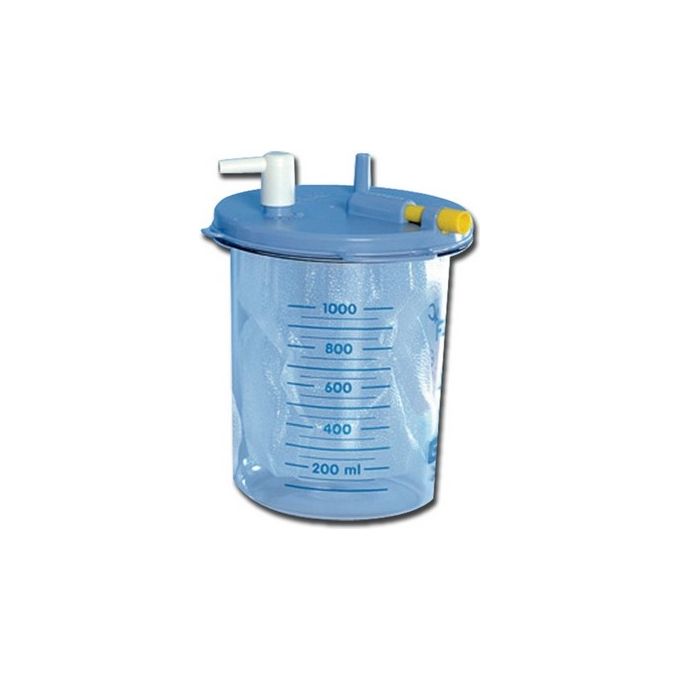 Vaso 1 Litro Senza Coperchio Per Sacche Monouso 1 pz.