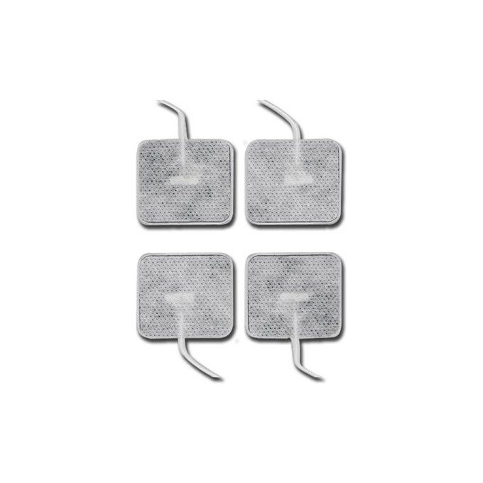 Elettrodi Pregellati 40X40 Mm Con Cavetto conf. 4 pz.
