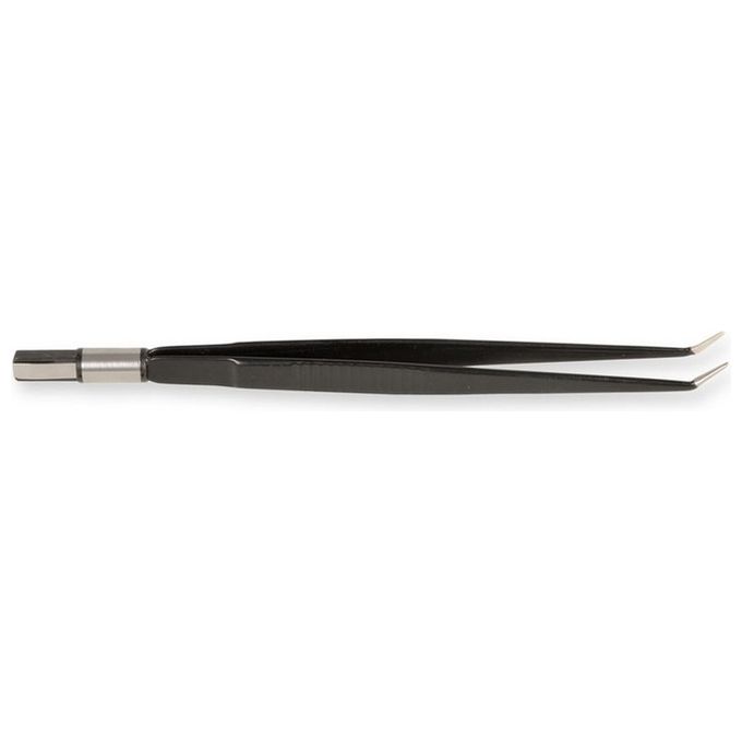 Pinza ''Non Stick'' Retta - 20 Cm - Punte Angolate 1 Mm 1 pz.