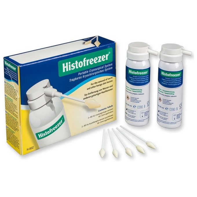 Histofreezer - 2 Flaconi 80 Ml + 60 Applicatori 2Mm 1 kit
