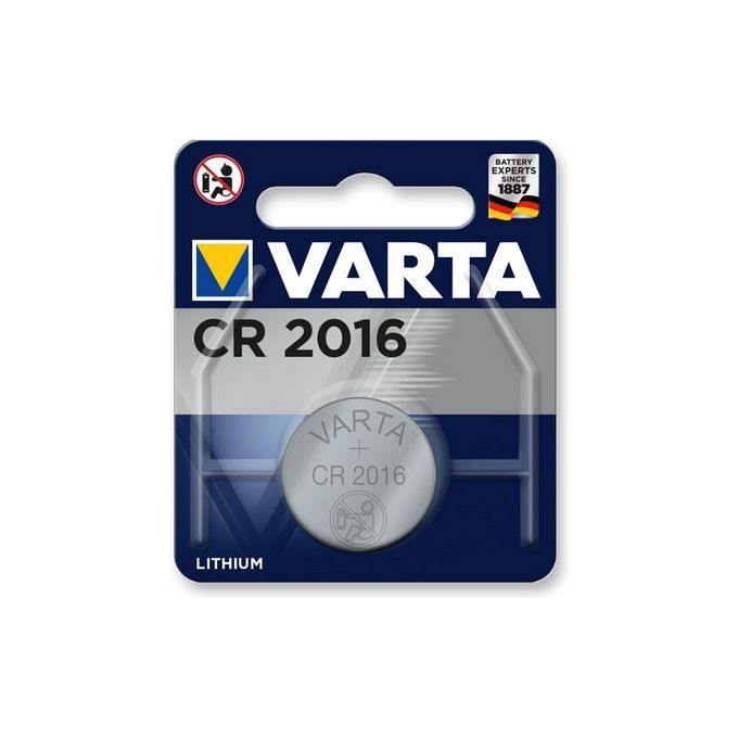 Batteria Litio Bottone Varta 2016 blister 1 pz.