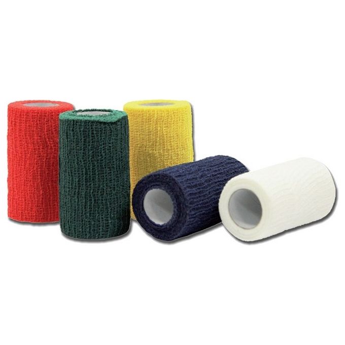 Benda Elastica Coesiva 4 M X 8 Cm - Gialla conf. 10 pz.