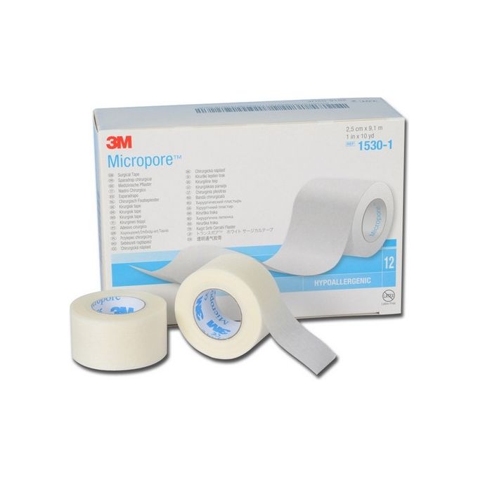 Micropore 3M - H 25 Mm X 9,14 M 12 rotoli