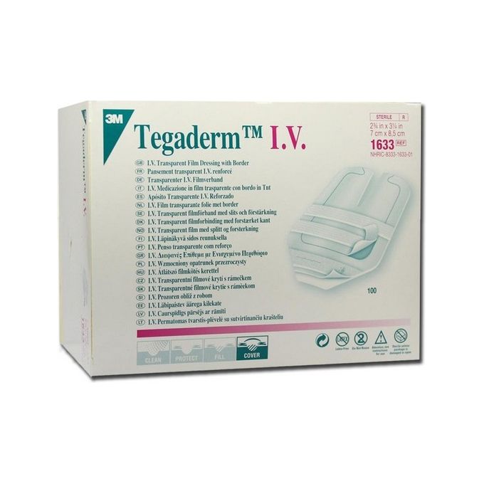 Tegaderm 3M I.V. Strips 7X8,5 Cm conf. 100 pz.