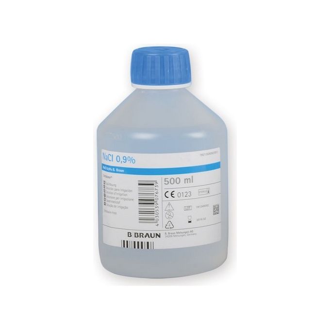 Soluzione Salina Sterile B-Braun Ecotainer - 500 Ml conf. 10 pz.