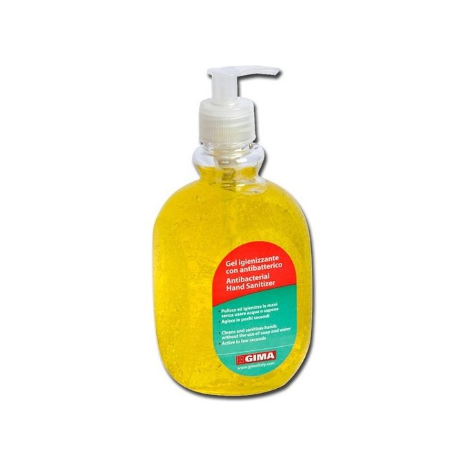 Gel Antibatterico - 500 Ml - Giallo Limone conf. 15 pz.