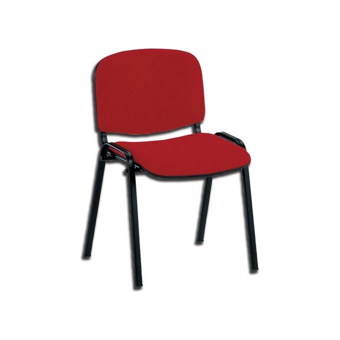 Sedia Iso - Tessuto - Rosso 1 pz.
