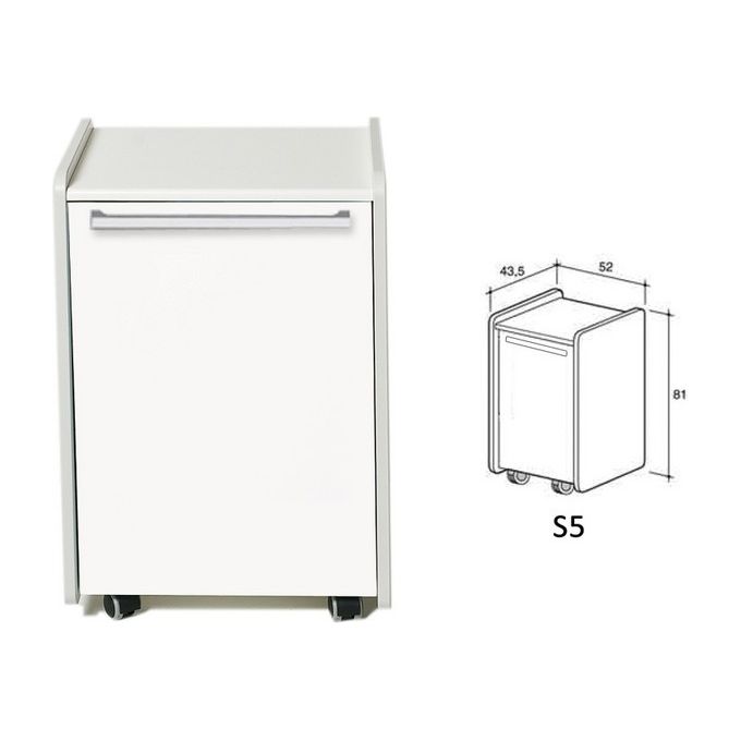 Mobiletto S3 - Bianco 1 pz.