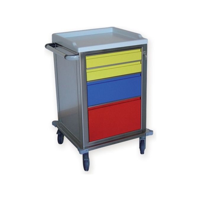 Carrello Modulare Inox - 2+1+1 Cassetti 1 pz.
