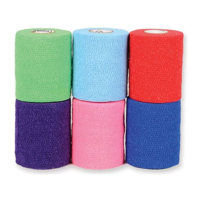 Benda Co-Plus 6,3 M X 7,5 Cm - Colori Misti conf. 24 pz.