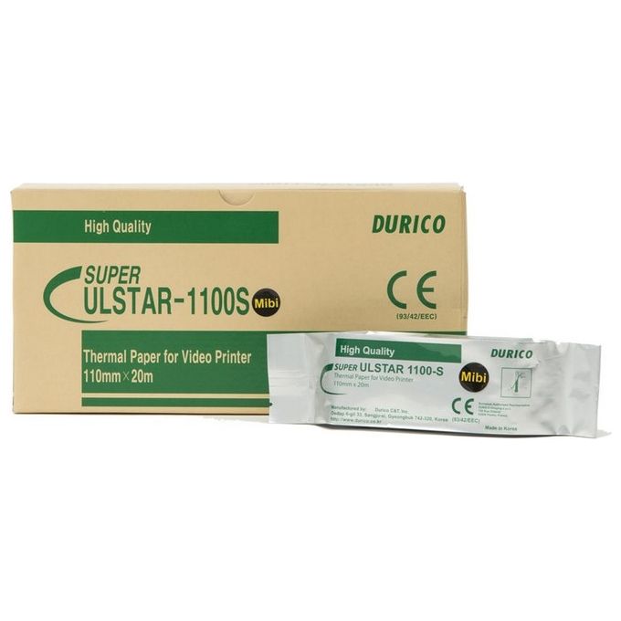 Carta Videostampante Durico Compatibile Mitsubishi K61S-Kp61S-Kp61B conf. 5 pz.