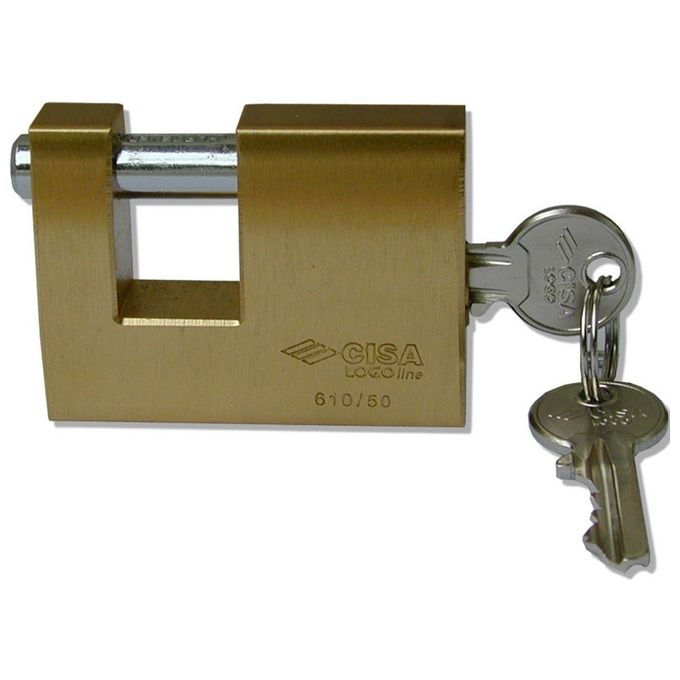 Cisa 21610-50-0 Lucchetto Logo Serranda Mm50