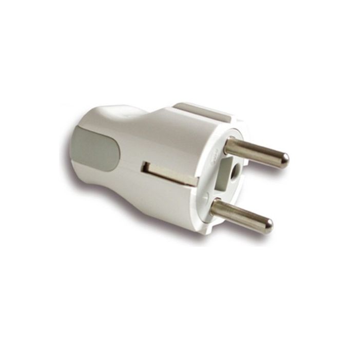 Spina Schuko Bianco 2P+T 16A 85070