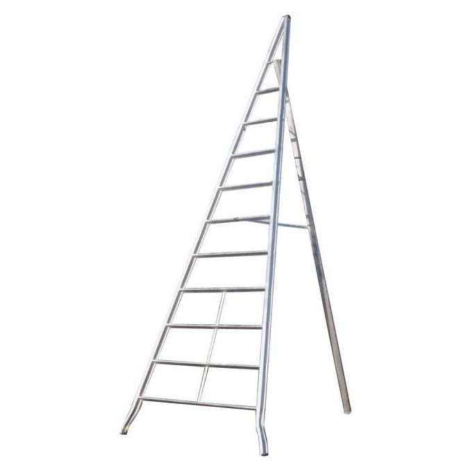Facal Scala Alluminio Triangolare Gr. 8 Agri