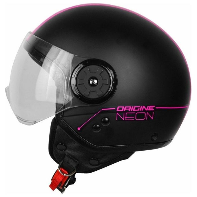 Origine Casco Demi Jet Neon Street Fuxia taglia L