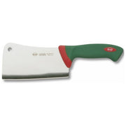 Sanelli Premana Professional Coltello Falcetta, Acciaio Inossidabile, Verde-Rosso, 29.5x3.0x9.5 cm