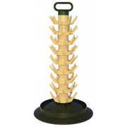 Scolabottiglie A Colonna Plastica Base Tonda 81 Posti - Yeppon