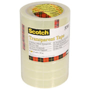 3M Post-it - Nastro Adesivo Scotch Trasparente Acrilico Ufficio 19mmx66m (8 pz)